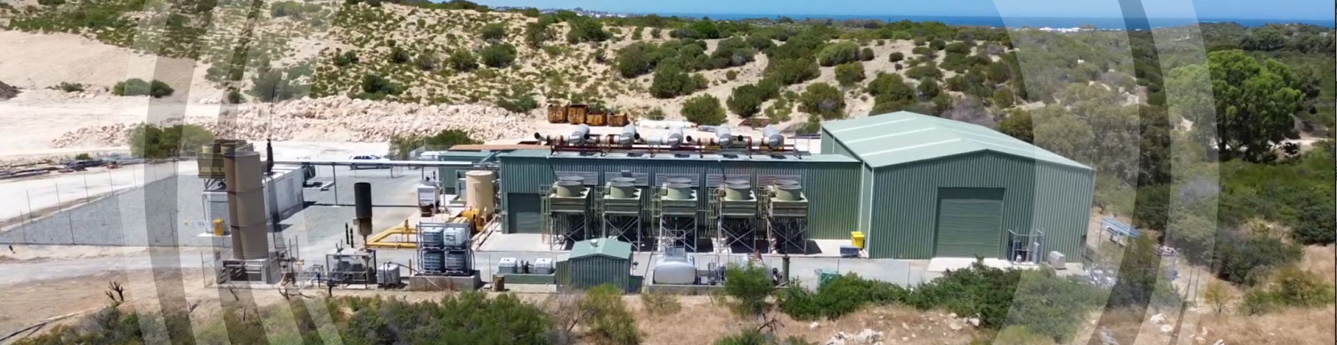 Landfill gas power station Image